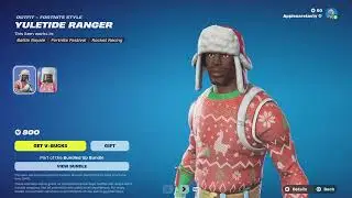 Reviewing Yuletide Ranger (Chapter 1 Season 1 Skin)