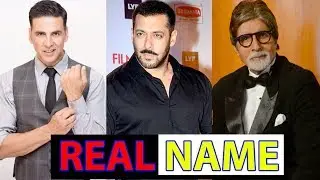 Bollywood Actors Who Changed Their REAL Names For The Big Screen