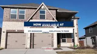 Now Available - Princeton 2F-EW - 3711 Ironwood St, Midlothian, TX 76065 in Westside Preserve