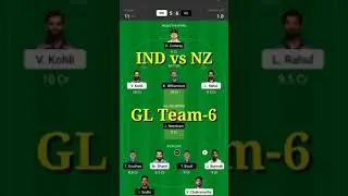 IND vs NZ|GL Team-6