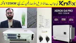 KNOX Xerox G4 Pro 125kW On Grid Inverter | Best Choice for Industrial Solar