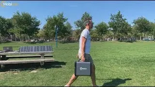 Unpacking of the Portable Solar Generator Mains 230V / 1000W / 1500Wh | Mobisun