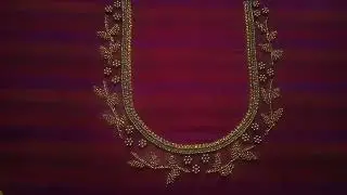 Aari work Back neck design ❤️#kodi #aariwork #aariworkblouse #kodidesign #trending #ytviral #yt