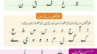 Click Download to save Mukammal Haroof Tahaji mp3 youtube com Urdu Learning for Students (Age 5+)