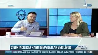 Sigortacılık Okulu / Mehmet UYGUN; TV35 Sigortalı Yaşam Programında - 26 Ekim 2020
