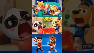 Sherif Labrador 🆚 Paw Patrol💪 Tiles hop battle #shorts  #pawpatrol