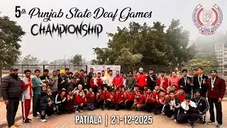 Result of 5th Punjab State Deaf Games Championship at Patiala #athlete #running #gameplay #games 