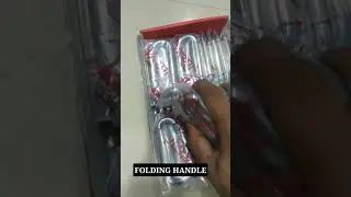 FOLDING HANDLE Unboxing | steelness steel | #shortvideos #accessories #youtubeshorts #youtubepartner