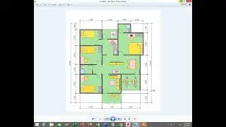 AutoCAD Tutorial Bahasa Melayu - Membina Lukisan Pelan Bangunan Rumah Lengkap