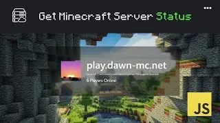 How to get a Minecraft Server's Playercount, MOTD, and Status using JavaScript