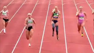 Orla Comerford leaves the field for dust in 2025 FBK Para 100m 💨🇮🇪
