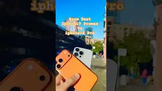 iPhone 17 Pro Max vs 16 Pro Max &mdash; Zoom Battle You Won&rsquo;t Believe! 🔍📱 #iphone17promax