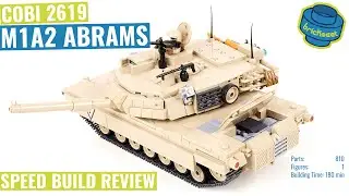 COBI 2619 M1A2 Abrams - Speed Build Review