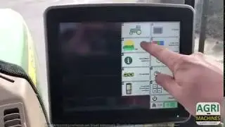 TCM van de SF3000/SF6000 ontvanger kalibreren in het John Deere 2630 scherm.