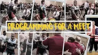PROGRAMMING FOR A MEET (+ FREE 8 WEEK PROGRAM)