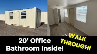 JobBox Mobile Offices: 20' Office 