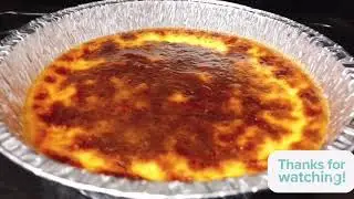 Only 3 Ingredients Basque Cheese Cake