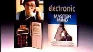 Electronic Mastermind Game Commercial (1979)