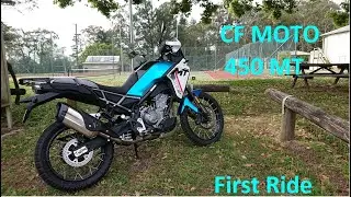 CF Moto 450MT first ride and review