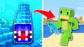 MINECRAFT pero SOY UNA RANA !!! 🐸😱👿 | Minecraft