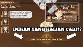 RESEP MINUMAN NIGHT OF SWIRLING STARS || GENSHIN IMPACT