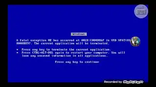 Klasky Csupo Wrong Has a BSOD^2