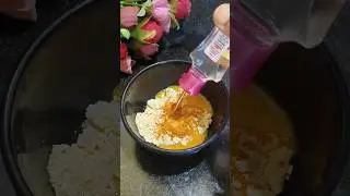 Besan Rose Water & Turmeric Face Pack #shorts #shortsfeed #youtube #viral