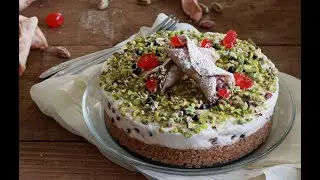 Torta cannolo senza glutine e senza mix commerciali