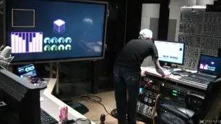 Deadmau5 Testing Out His New Live Set-up