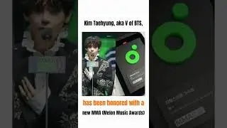What awards has Taehyung won #cutebts #bts