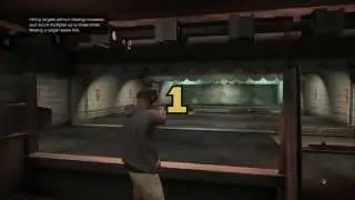 Grand Theft Auto V - Shooting Range Franklin Tutorial: Pistol, SMG, Medals, Times, Pts Gameplay PS3