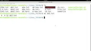 Linux Tutorial Series - 49 - The wc command