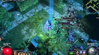 PoE: Zeus - Storm Call Guide - gameplay - 78 Ele reflect map