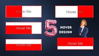 How To Add Hover Effects On Button In Only HTML And CSS | Animated By Coding Tutorial