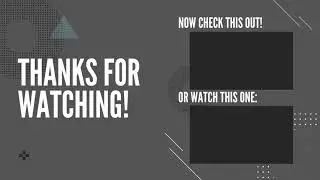 Best Gaming End Screen template with Sound (Free download)