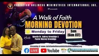 A Walk of Faith Morning Devotion (12th January 2026) The Voice of God || God speaks to us everyday