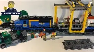 LEGO City 60052 Cargo Train set review! Summer 2014