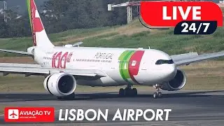 🔴 LIVE 24/7 Lisbon Airport 09.01.2026 &bull; Livestream Plane Spotting &bull; Direto Aeroporto Lisboa