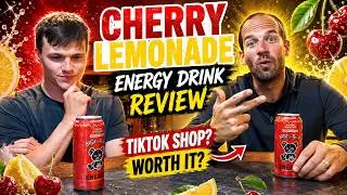 Nap&oacute;j energetyczny z lemoniadą wiśniową Lost & Found 🔥 czy 🤢? (Test w sklepie TikTok)