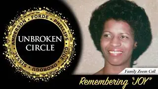 Joy Forde Remembrance & Celebration of Life