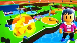 Stumble Guys- New Update!| New Map - Rocket Rumble| New Skins