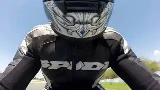CBR 1000 RR On Track - Ducati 848 - Ninja 1000 Crash