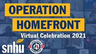 Virtual Celebrations for Military Spouses | Operation Homefront & SNHU