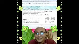 #shorts - Aljabar: Pertidaksamaan (Part-3)