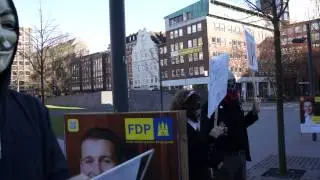 Hamburg March 8th Raid 2014 Chanology [Germany]