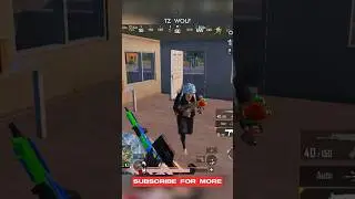 1v4 against pro squad 💀 #pubgmobile #bgmi