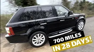 The Cost of Driving 700 Miles in 28 Days in a 17 Year Old L320 Land Rover Range Rover Sport