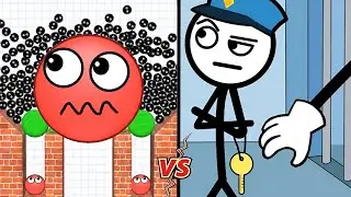 HIDE BALL brain teaser games - save and bees 🆚 thief puzzle - run now Gameplay mobile part 20