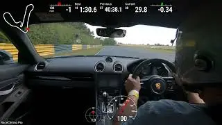Porsche 718 GT4 PDK Fast lap Croft circuit track day 07/07/25
