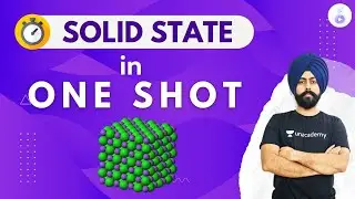 Solid State in One Shot! Quick Revision by Pahul Sir